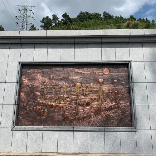 江西《峽江水利文化》鍛銅浮雕